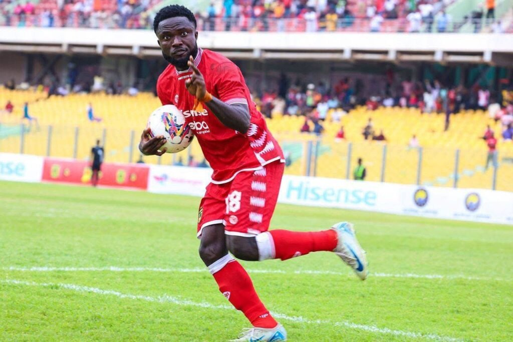 Albert Amoah returns to Kotoko on loan from Ahly Bengarzy until the end of the season